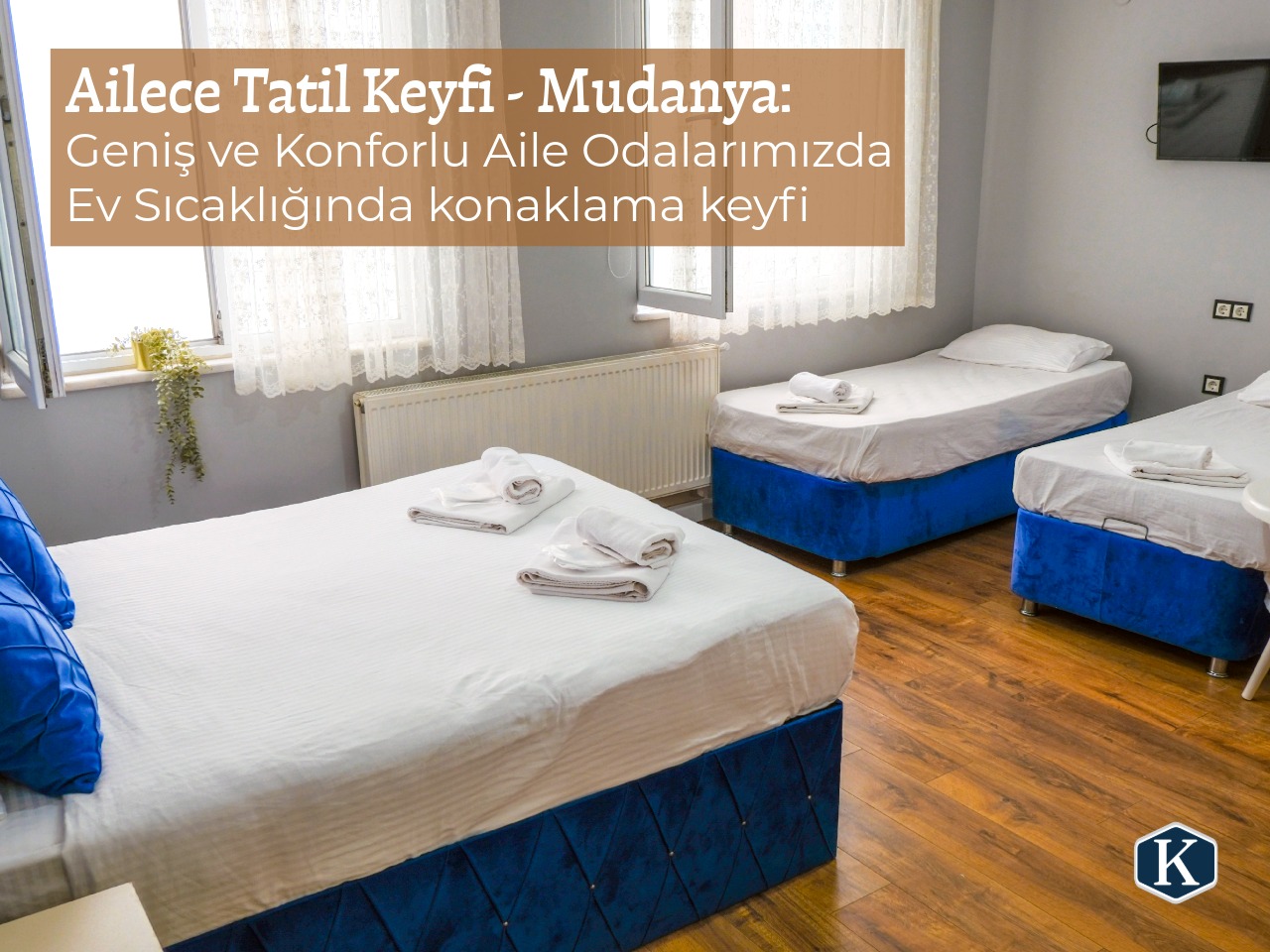 Mudanya'da aile tatili konaklama